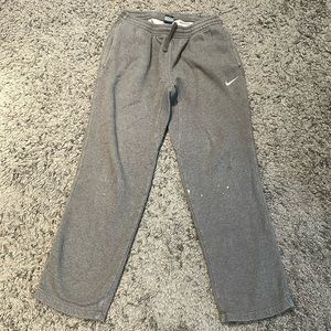 Grey Nike joggers